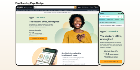 Final Amazon Landing Page