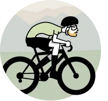 Me cycling